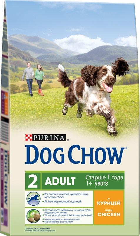 Корм Dog Chow для взрослых собак, с курицей фото