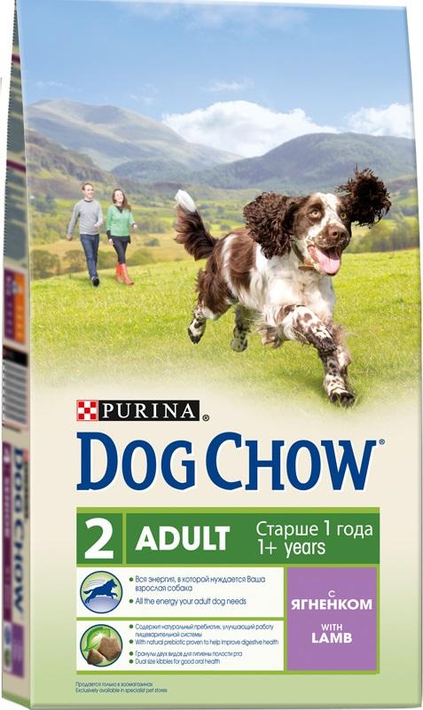 Корм Dog Chow для взрослых собак, с ягненком фото