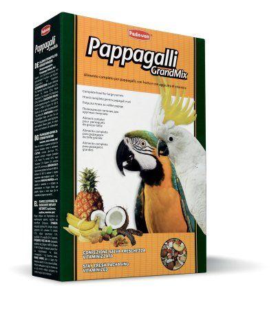 Комплексный корм для крупных попугаев Padovan GRANDMIX Pappagalli
