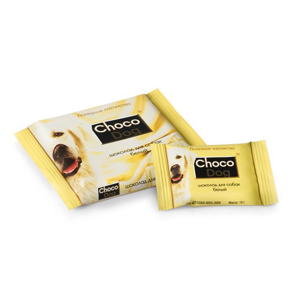 Лакомство для собак Choco Dog со вкусом белого шоколада