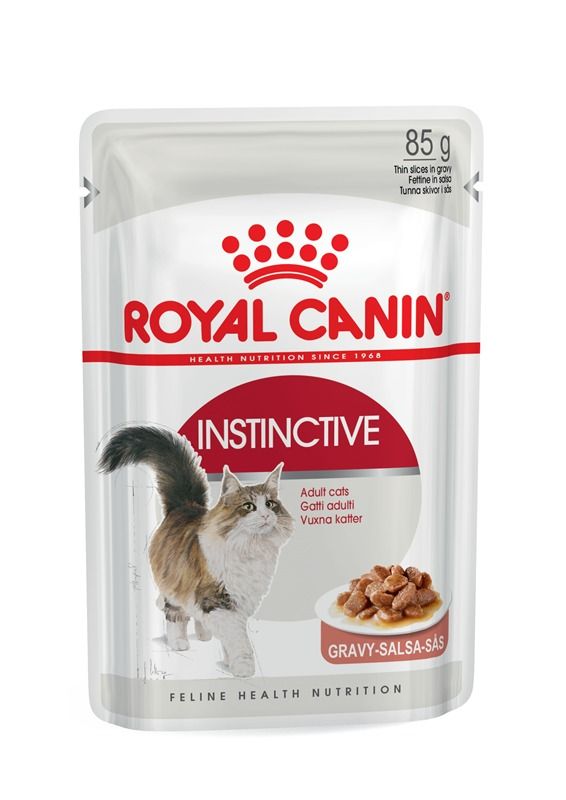Корм для взрослых кошек Royal Canin Instinctive Корм консервированный , соус, 85 г