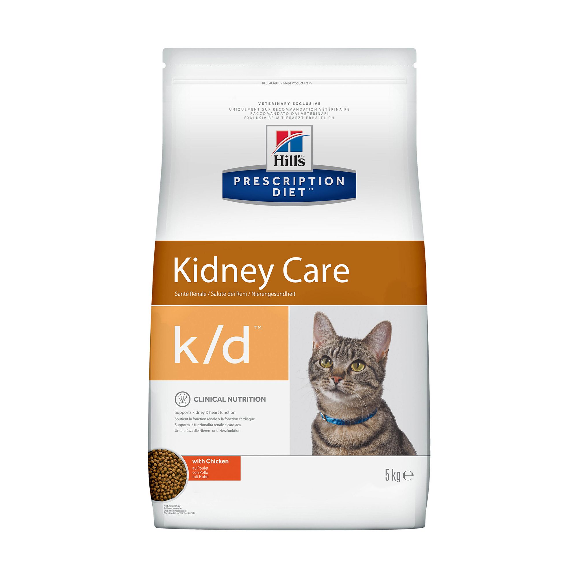 Купить Hill\'s Prescription Diet k/d Kidney Care сухой корм для кошек с