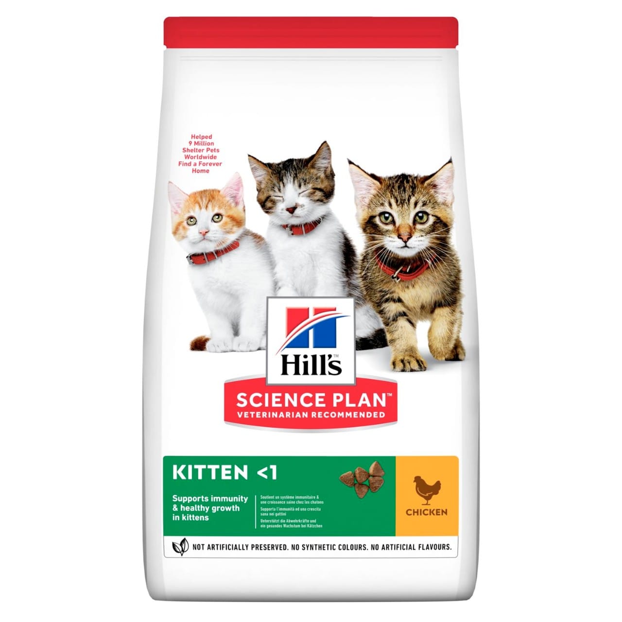 Hill's Science Plan Healthy Development сухой корм для котят с курицей