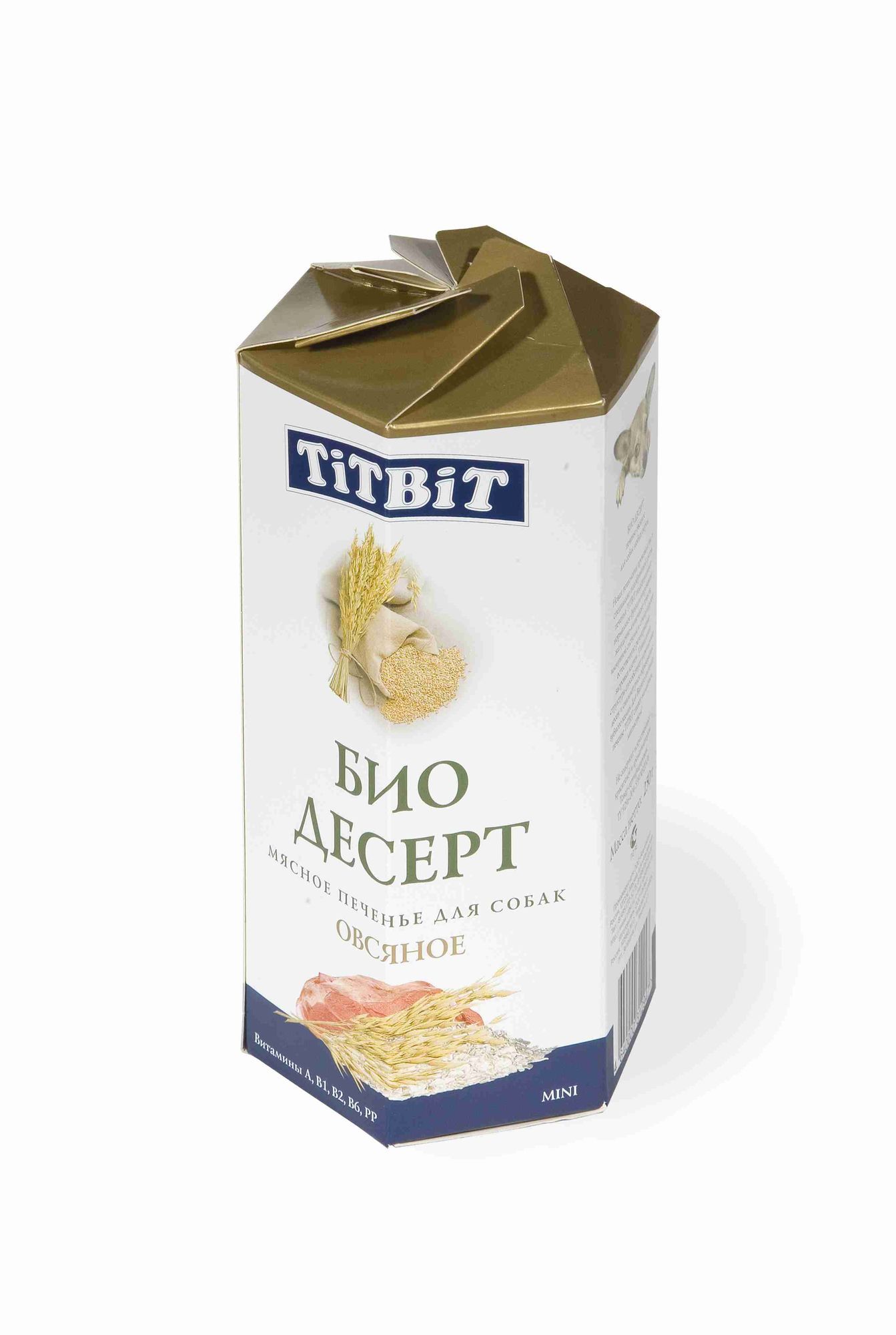 Печенье овсяное мини TiTBiT для собак