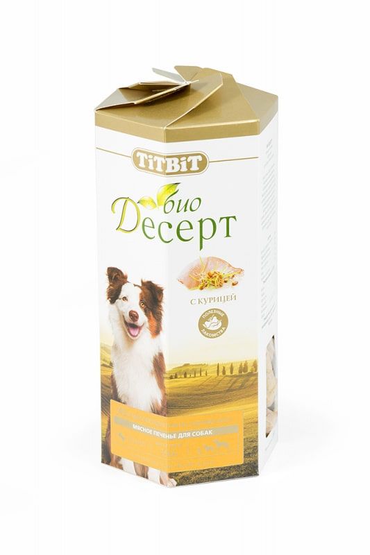 Печенье с курицей стандарт TiTBiT для собак