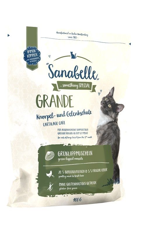 Сухой корм Sanabelle Grande для мейн кунов и больших кошек