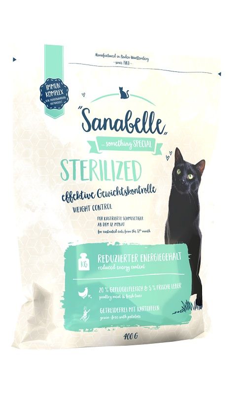 Сухой корм Sanabelle Sterilized для стерилизованных кошек фото
