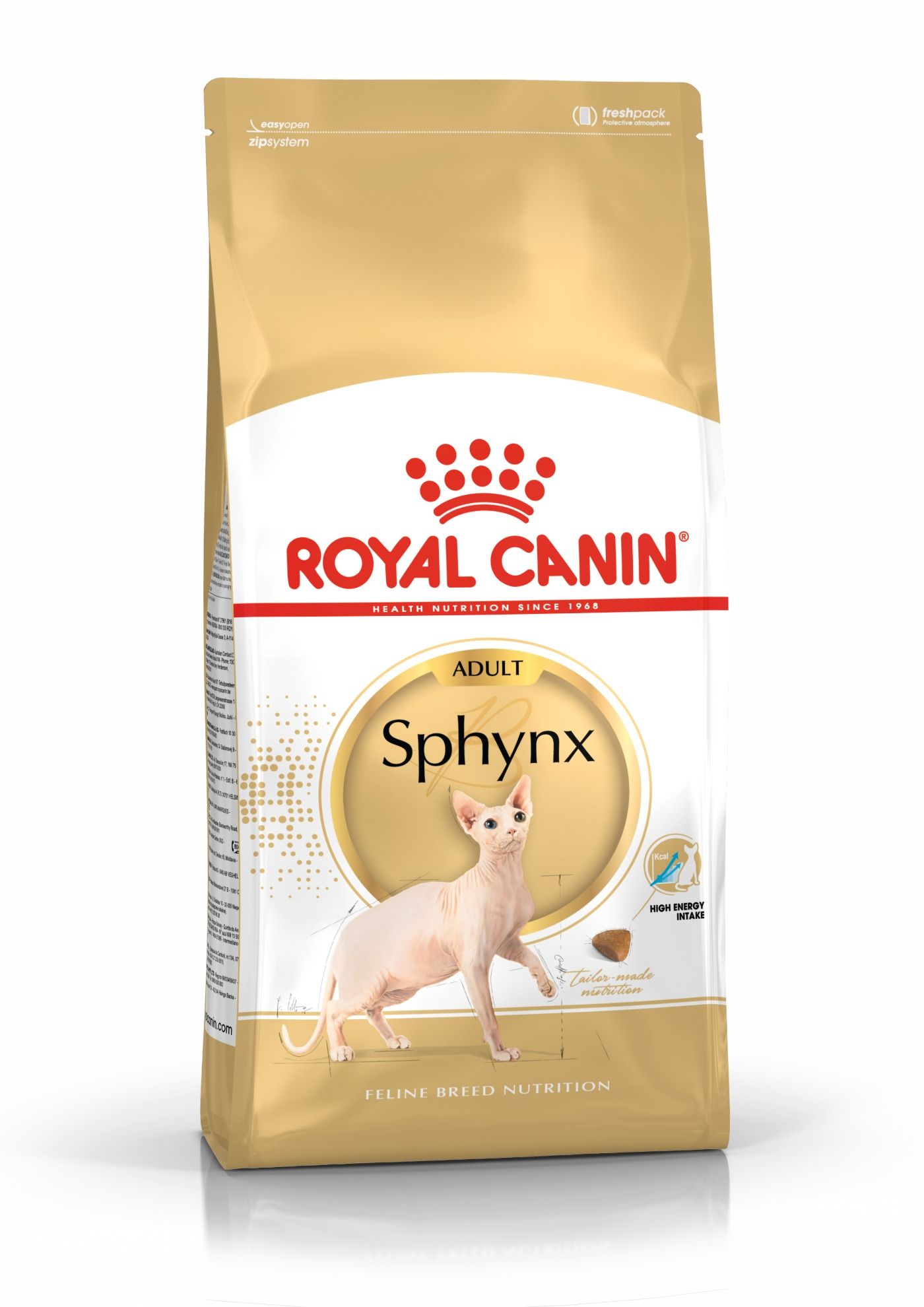 Сухой корм премиум класса Roal Canin Sphynx Adult для кошек старше 12 месяцев фото