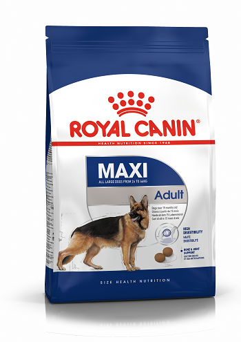 Корм для собак Royal Canin Maxi Adult сухой для взрослых собак крупных размеров от 15 месяцев фото