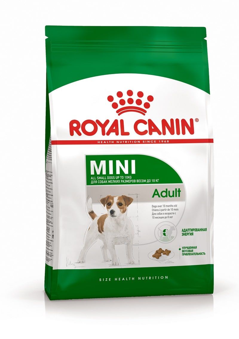 Корм для собак Royal Canin Mini Adult Корм сухой для взрослых собак мелких размеров от 10 месяцев