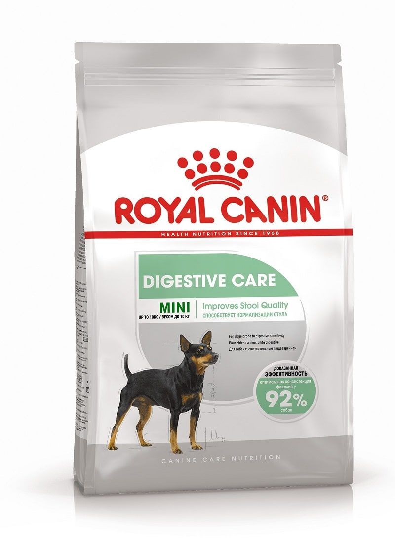 Сухой корм Roal Canin Mini Digestive care для взрослых собак мелких размеров старше 10 месяцев фото