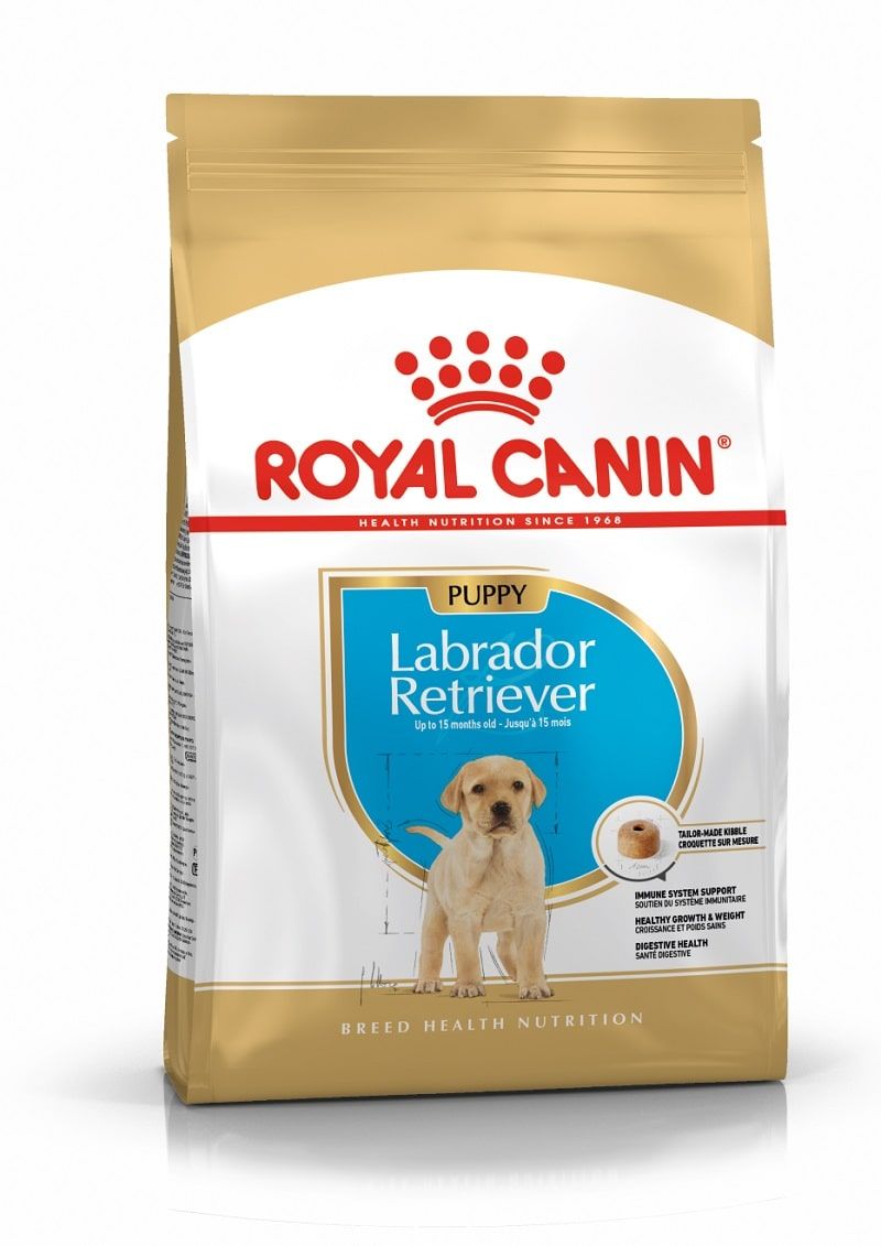 Корм для собак Royal Canin Labrador Retriever Puppy Корм сухой для щенков породы Лабрадор Ретривер до 15 месяцев фото