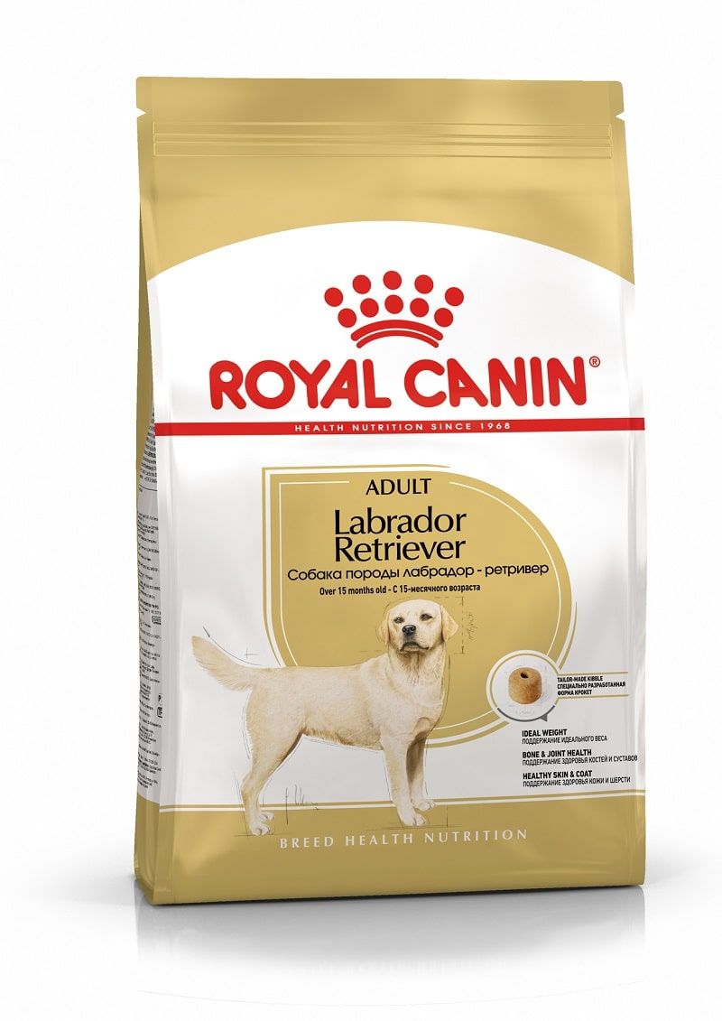 Корм для собак Royal Canin Labrador Retriever Корм сухой для взрослых собак породы Лабрадор Ретривер от 15 месяцев