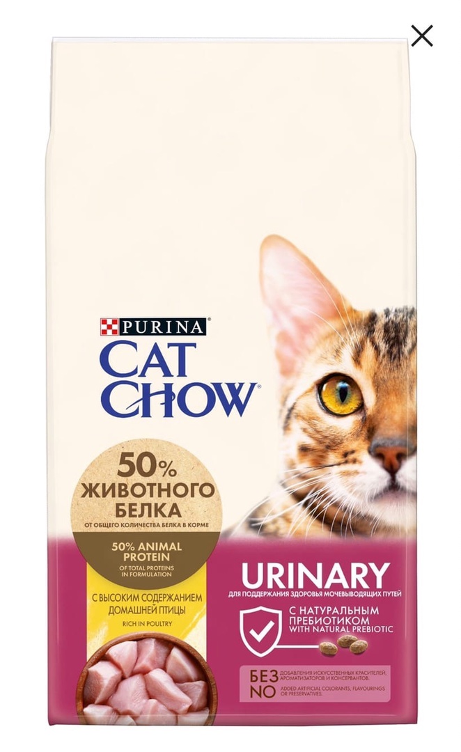 Корм для кошек Cat Chow Urinary Tract Health при мочекаменной болезни фото