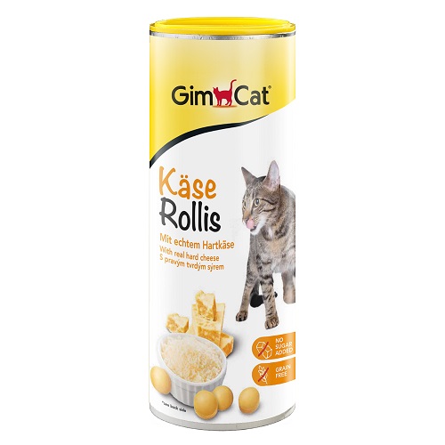 Витамины для кошек GIMCAT Сырные ролики 425 г/850 т. (Акция! Последний товар)