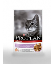 Влажный корм PRO PLAN® ADULT для взрослых кошек, с индейкой 85 гр. фото