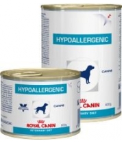 Консервы для собак Roal Canin Hypoallergenic Canine для взрослых собак, применяемый при пищевой аллергии/ непереносимости фото