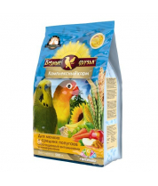 Корм для мелких и средних попугаев Верные Друзья с витаминами и минералами фото