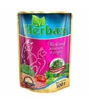 Herbax вл.100 гр.ягненок в соусе с морск.капустой фото