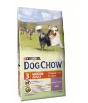 Корм Dog Chow для взрослых собак старшего возраста, с ягненком фото