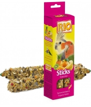 Лакомство для средних попугаев РИО палочки с тропическими фруктами фото
