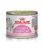 Корм для котят Royal Canin Mother&Babycat в период первой фазы роста и отъема,беременных и кормящих кошек, мусс, 0,195г фото