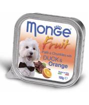Консервы для собак Monge Dog Fruit утка с апельсином фото