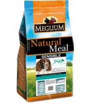 Корм MEGLIUM SENSIBLE для собак с чувствительным пищеварением ягненок/рис фото
