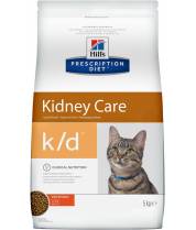 Сухой диетический корм для кошек Hill's Prescription Diet k/d Kidney Care при профилактике заболеваний почек, с курицей фото