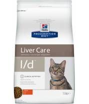 Сухой диетический корм для кошек Hill's Prescription Diet l/d Liver Care при заболеваниях печени фото