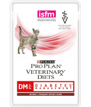 Влажный корм для кошек с говдиной PRO PLAN DM ST/OX Diabetes Management при сахарном диабете фото