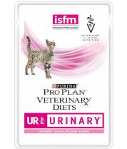 (НЕТ В НАЛИЧИИ) Влажный корм для кошек с лососем PRO PLAN UR ST/OX Urinary при заболеваниях нижних отделов мочевыводящих путей фото