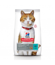Hill's Science Plan Sterilised Cat сухой корм для кошек и котят с тунцом 300гр фото