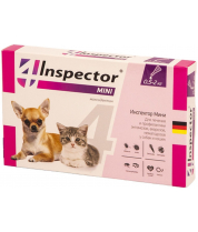 Инспектор мини капли д/кошек и собак до 0,5-2 кг.1 пип. фото
