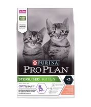 Корм для кошек Pro Plan Sterilised Kitten для стерилизованных котят, с высоким содержанием лосося фото