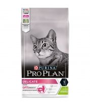 Сухой корм Pro Plan Delicate для взрослых кошек с чувствительным пищеварением, с ягненком, 1.5 кг фото