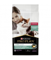 Сухой корм Pro Plan LiveСlear для котят, снижает количество аллергенов в шерсти, с индейкой, пакет, 1,4 кг фото