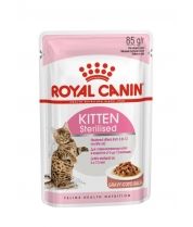 Влажный корм для котят Royal Canin Kitten Sterilised (в соусе), 85 г фото
