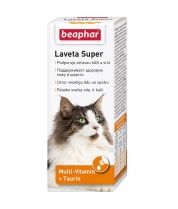 Витамины для шерсти кошкам Беафар Laveta Super фото