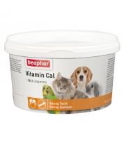 Витаминно-минеральная смесь для собак, кошек, грызунов и декоративных птиц Беафар Vitamin Cal фото