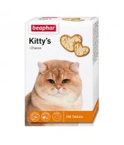 Витамины для кошек Беафар Kitty's+Cheese сердечки с сыром фото