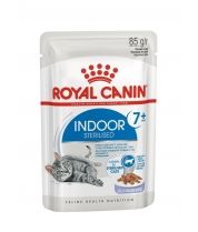 Влажный корм для пожилых кошек Royal Canin Indoor Sterilised 7+ (желе) фото