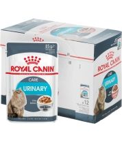 Влажный корм Roal Canin Urinary Care в соусе для кошек при профилактика мочекаменной болезни фото