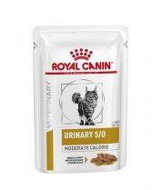 (НЕТ ТОВАРА) Корм для кошек Royal Canin Urinary S/O Moderate Calorie (в соусе), 85 г фото