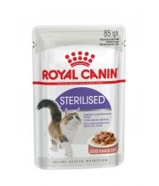 Корм для стерилизованных взрослых кошек Royal Canin Sterilised Корм консервированный , соус, 85г фото