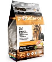 Сухой корм для собак мини пород Probalance Adult Mini Immuno Protection 500 г фото