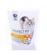 Сухой корм PERFECT FIT SENSITIVE для кошек с чувствительным пищеварением со вкусом индейки фото
