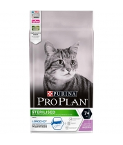 PRO PLAN® STERILISED для стерилизованных кошек и кастрированных котов старше 7 лет, с индейкой 3кг фото