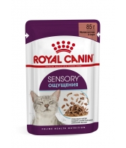 Корм консервированный полнорационный Royal Canin Sensory feel для взрослых кошек (в возрасте от 1 года до 7 лет), стимулирующий рецепторы ротовой полости, мелкие кусочки в соусе фото