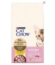 Корм для котят Cat Chow с курицей фото